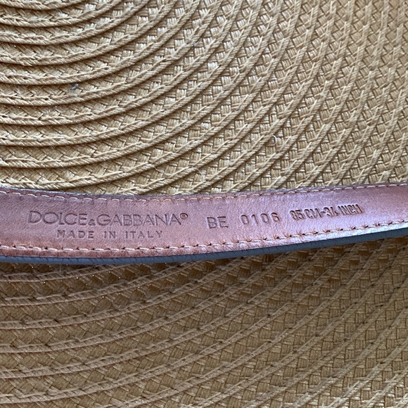 Dolce&Gabbana belt with solid brass buckle size 34 - Picture 3 of 3